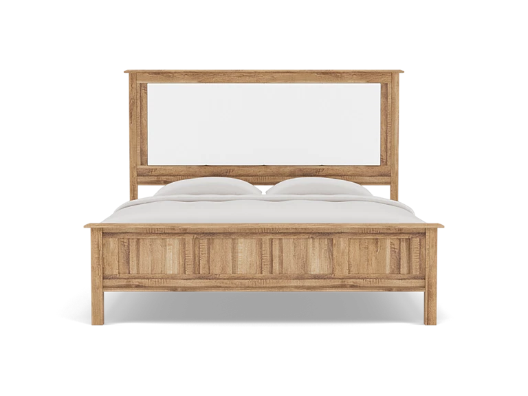 Daniel's Amish Manchester Upholstered Panel Bed